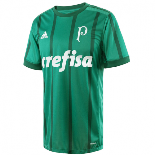 2017-18 Palmeiras Home Soccer Jersey Shirt